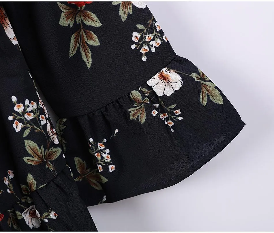 Floral Off-Shoulder