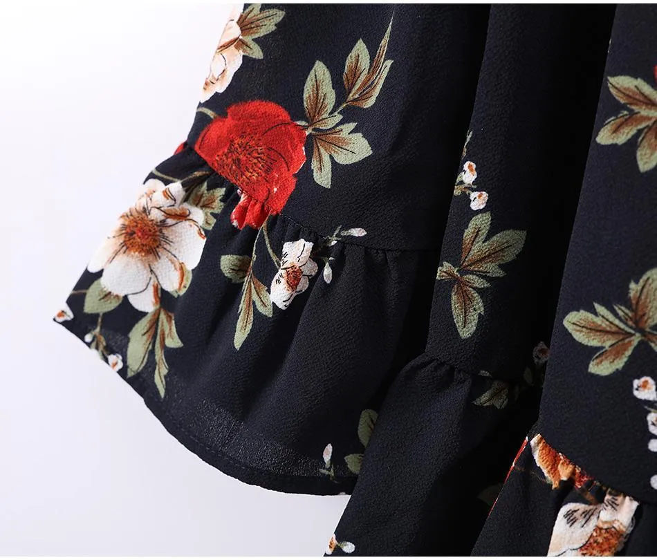 Floral Off-Shoulder