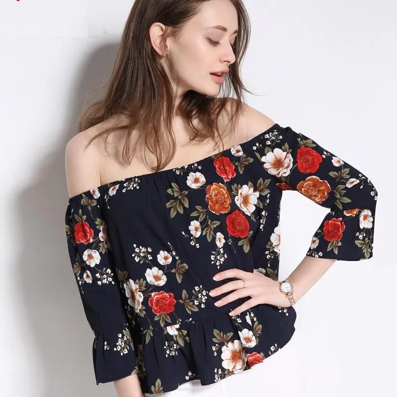 Floral Off-Shoulder