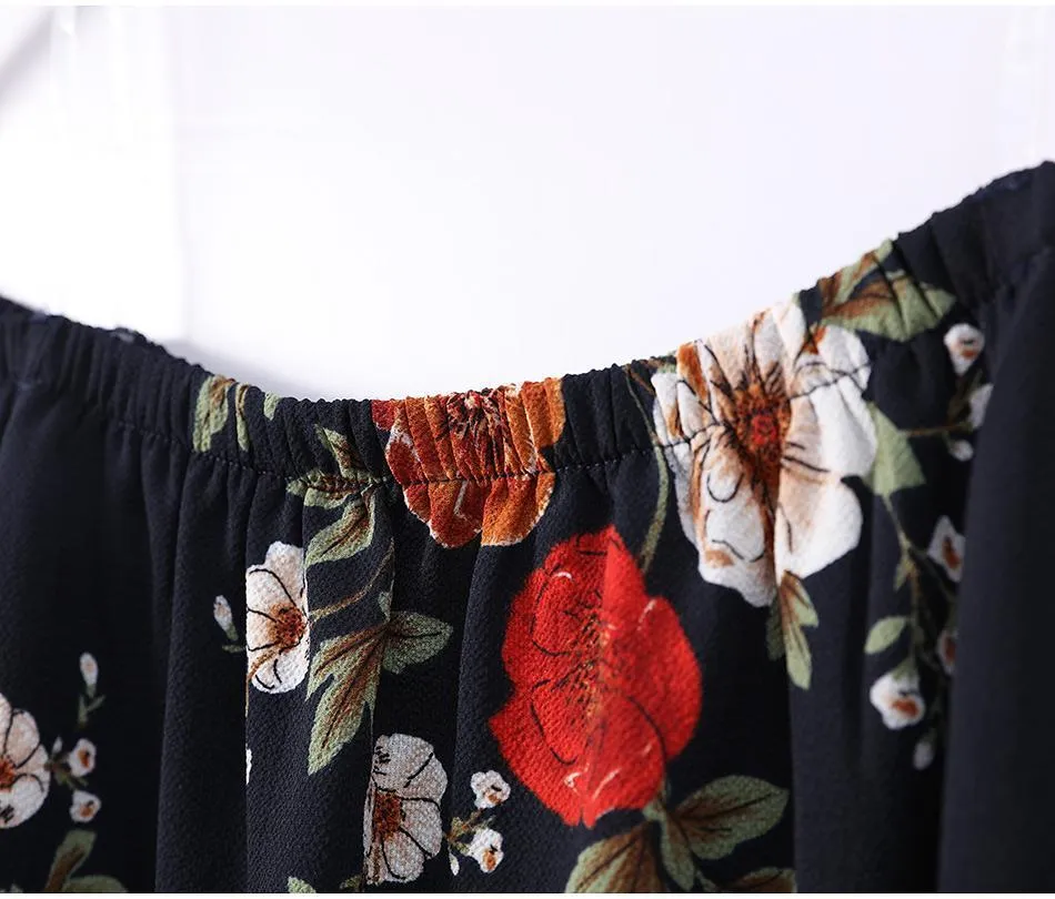 Floral Off-Shoulder