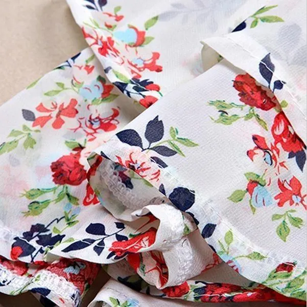 Floral Print Tank Top ( 4 Colors )