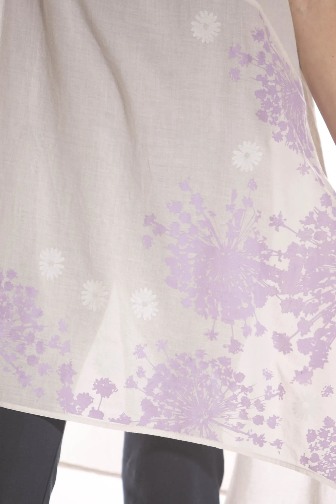 Florica Cotton Voile Shift Printed- Blue Fish Clothing