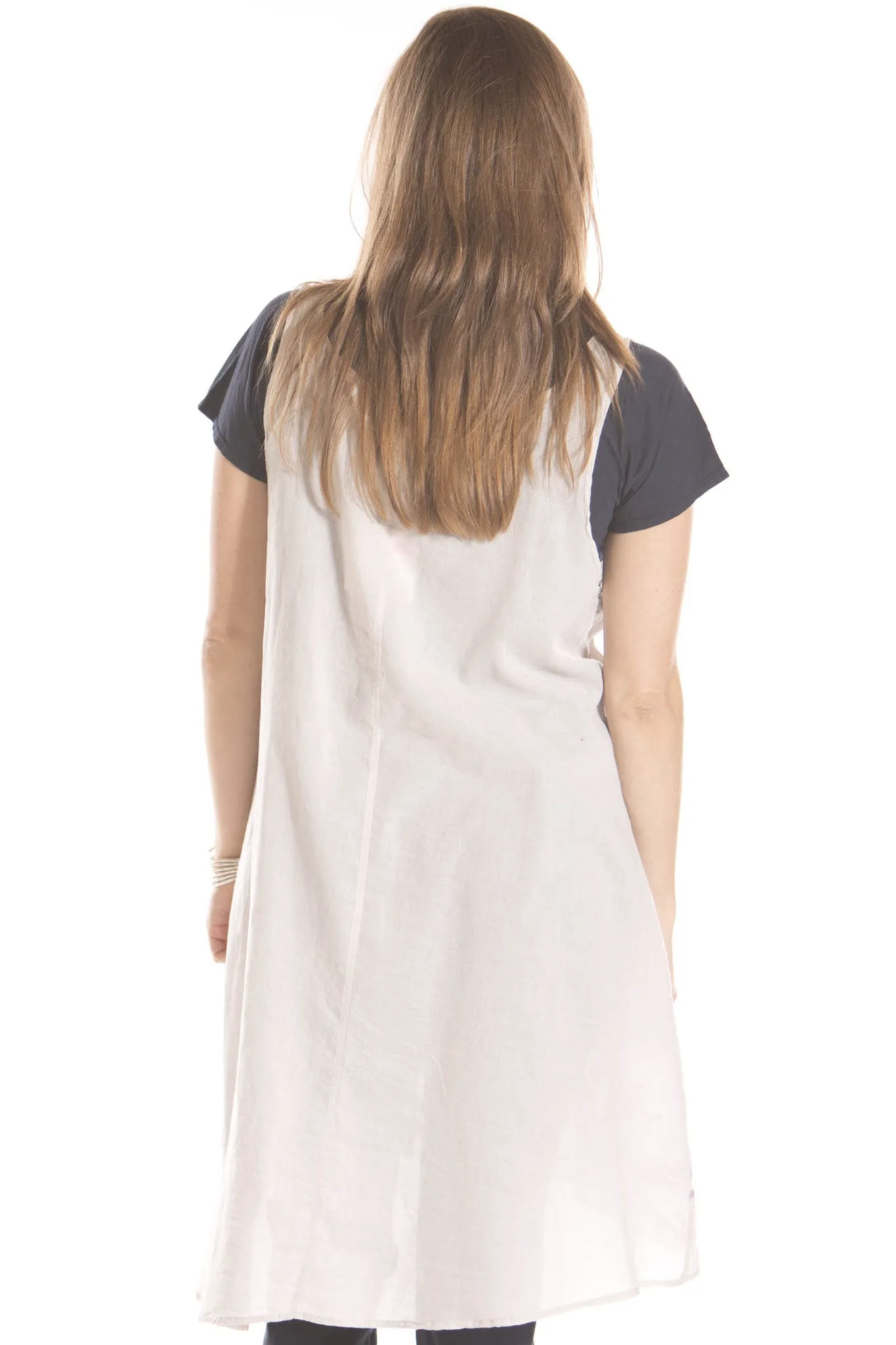 Florica Cotton Voile Shift Printed- Blue Fish Clothing