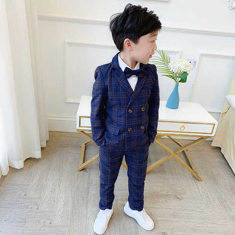 Flower Boys Formal Dress Suit Set