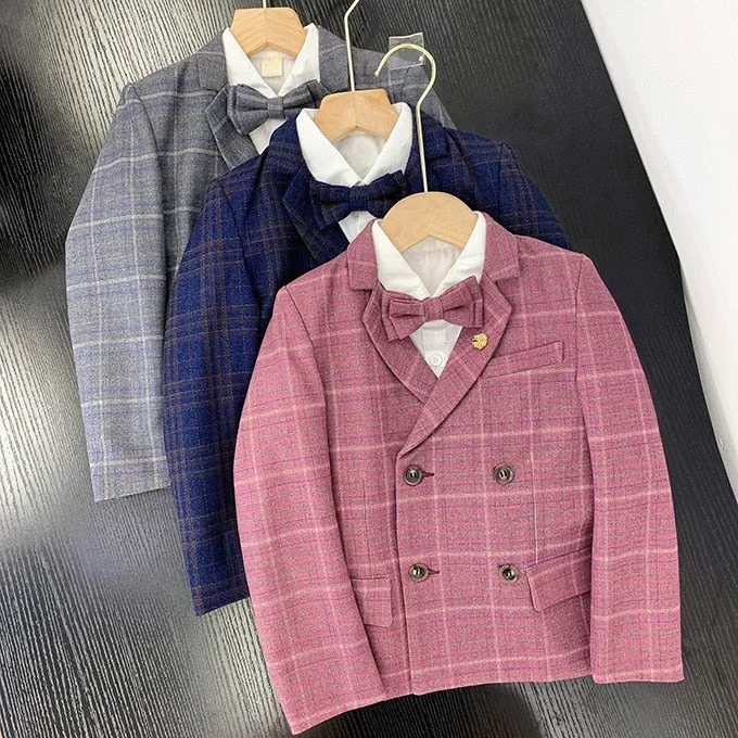 Flower Boys Formal Dress Suit Set