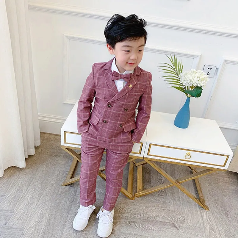 Flower Boys Formal Dress Suit Set