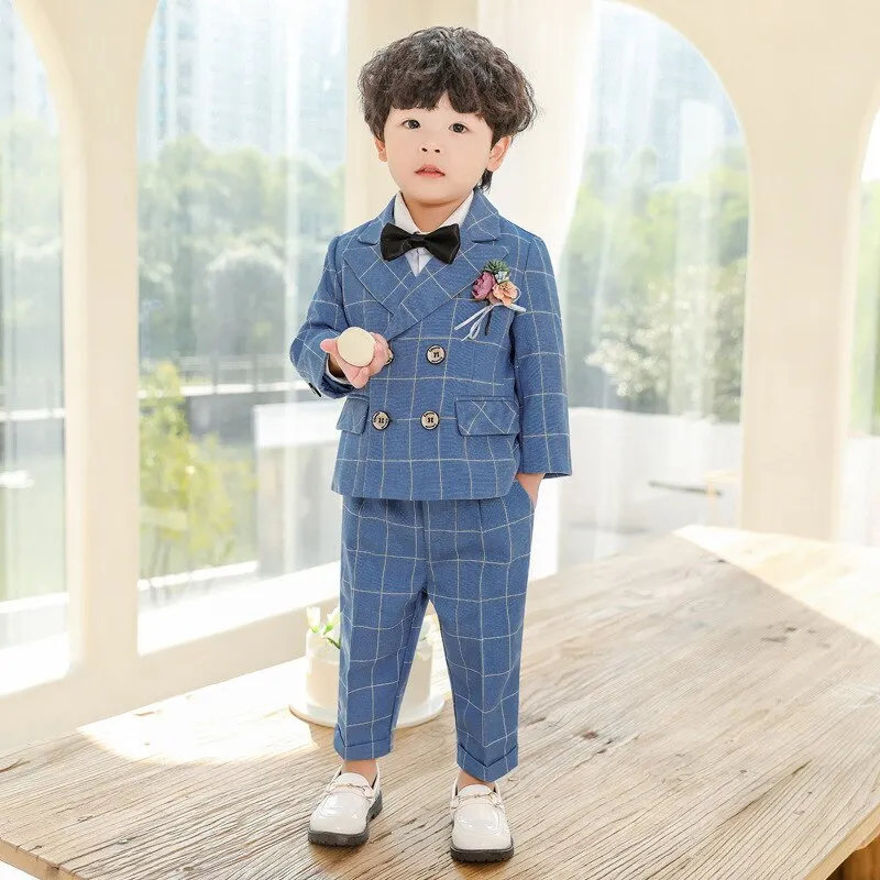Flower Boys Formal Dress Suit Set