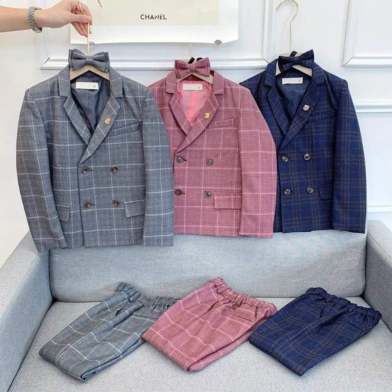 Flower Boys Formal Dress Suit Set