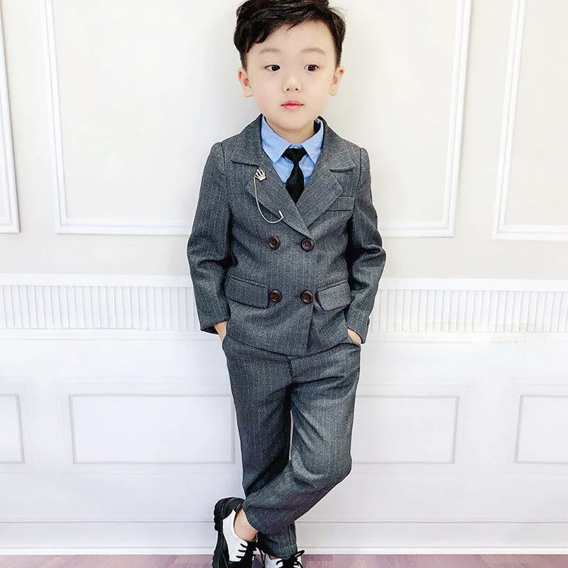 Flower Boys Formal Dress Suit Set