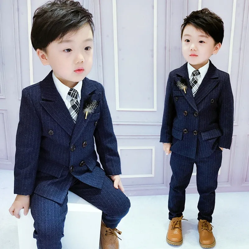 Flower Boys Formal Dress Suit Set