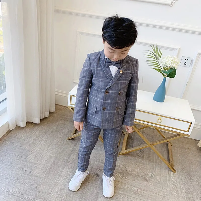 Flower Boys Formal Dress Suit Set
