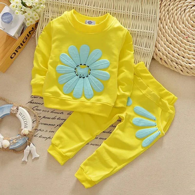 Flower Casual Breathable Tracksuit