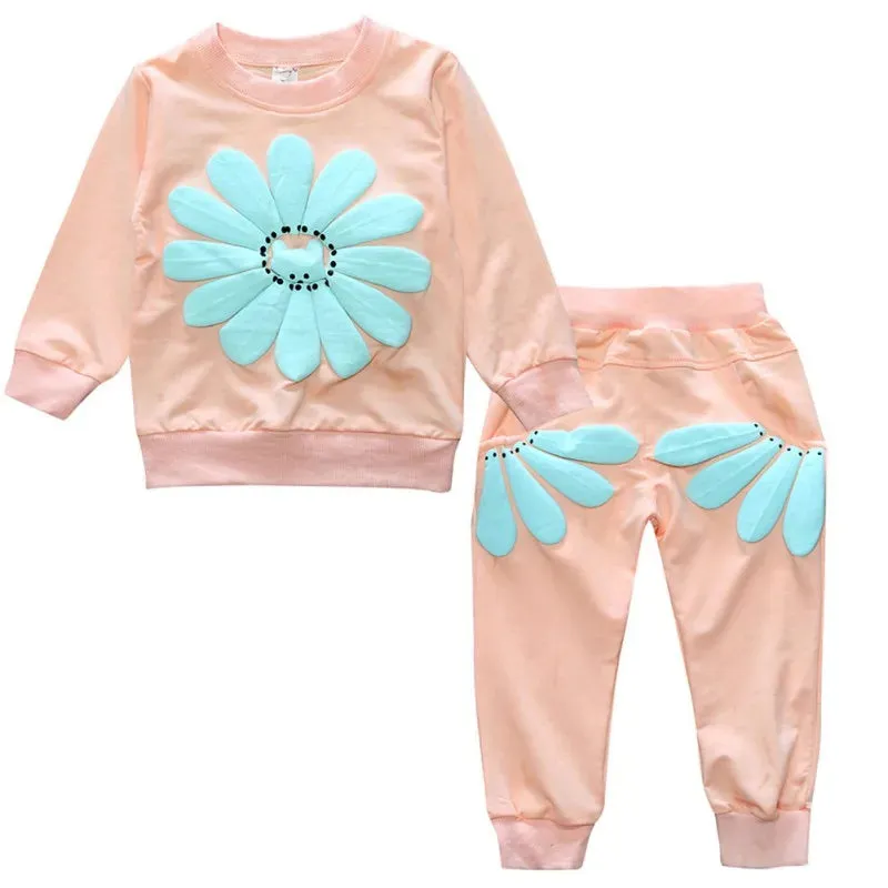 Flower Casual Breathable Tracksuit