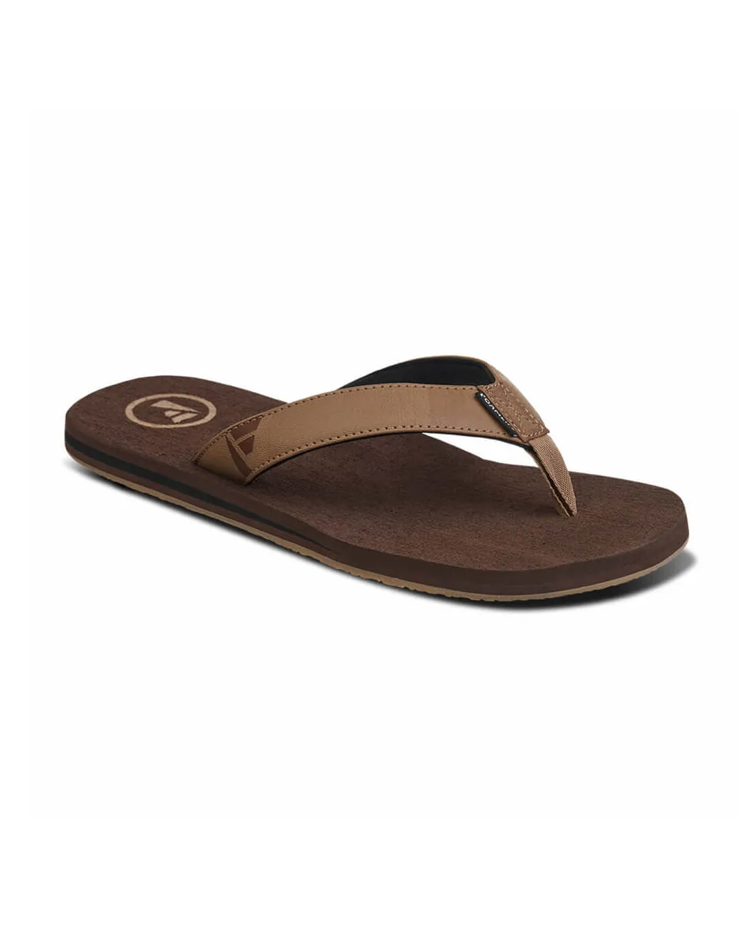 Foamlife Earth Brown Seales Flip Flops