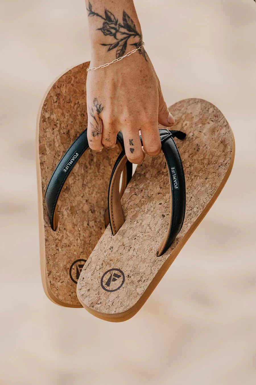 Foamlife Goldie Earth Womens Flip Flops