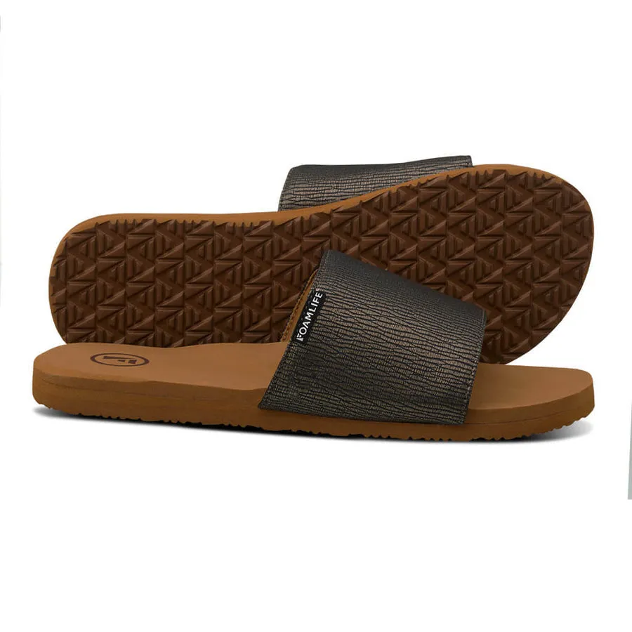 Foamlife Seales Slide Earth Womens Flip Flops