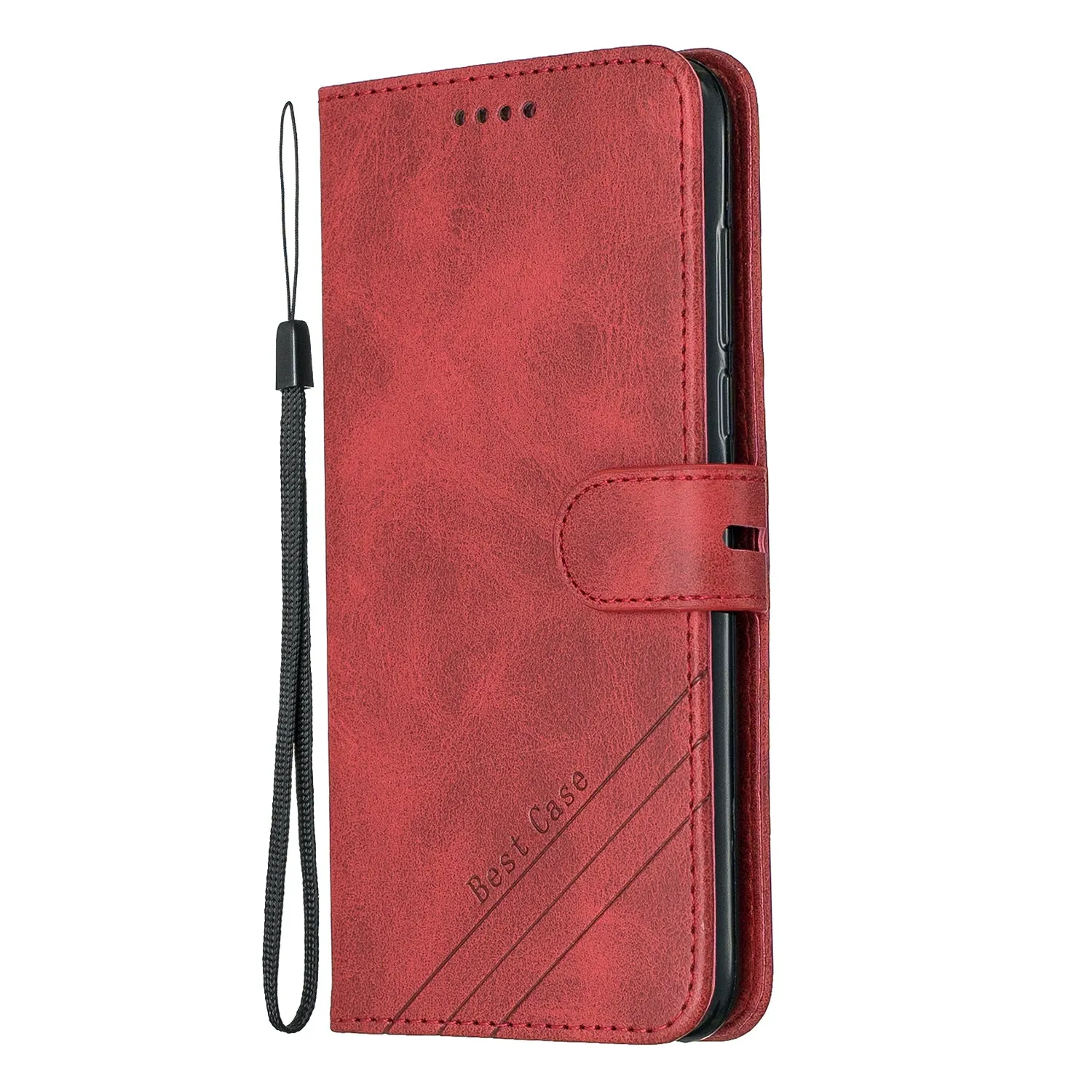 For HUAWEI Honor 7C-Enjoy 8-Y7 2018-Y7 Pro 2018 Denim Pattern Solid Color Flip Wallet PU Leather Protective Phone Case with Buckle & Bracket gray