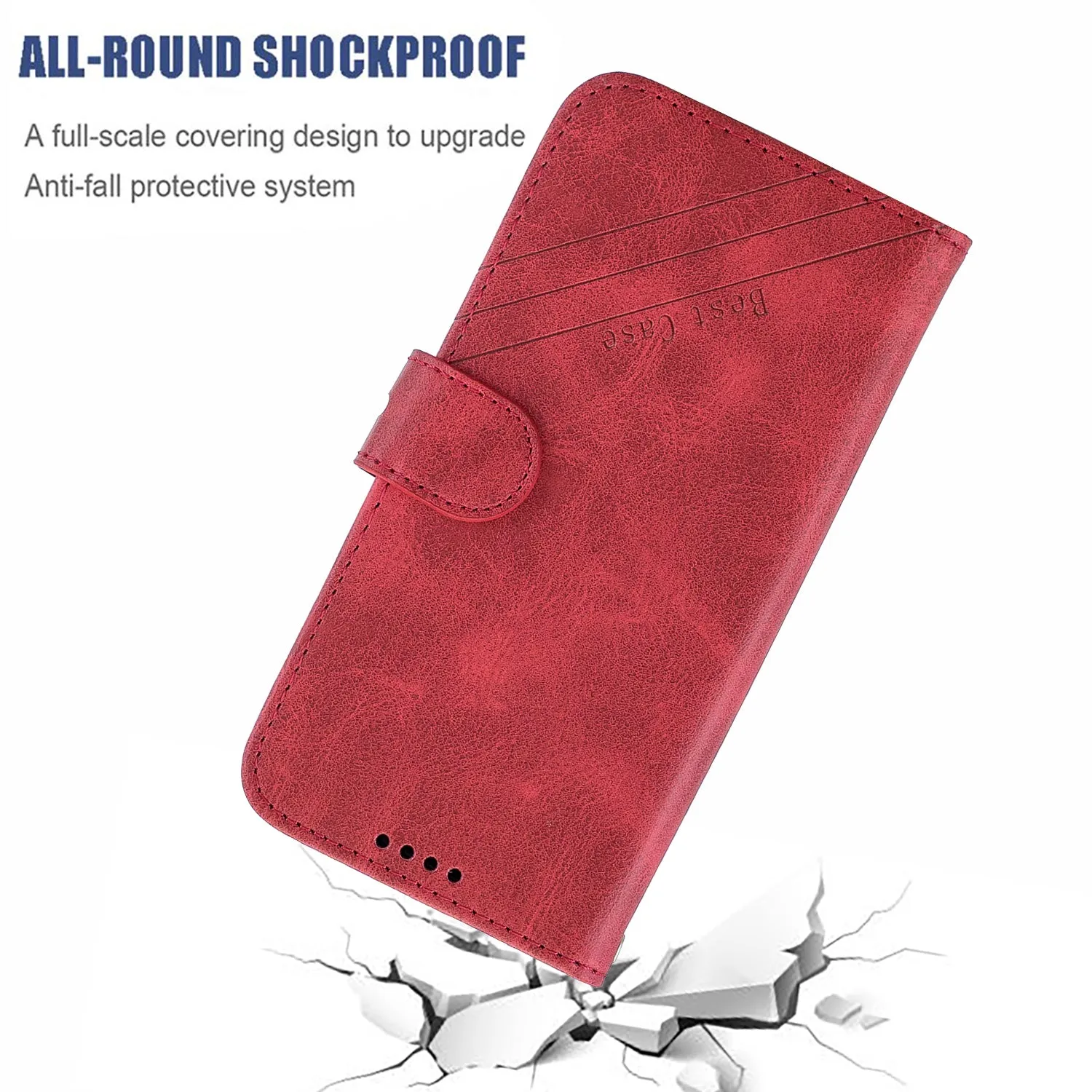 For HUAWEI Honor 7C-Enjoy 8-Y7 2018-Y7 Pro 2018 Denim Pattern Solid Color Flip Wallet PU Leather Protective Phone Case with Buckle & Bracket gray