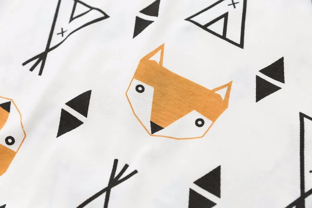 Fox Short Sleeve White Shirt
