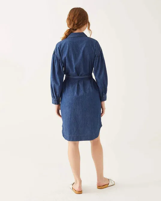 Frankie Chambray Shirt Dress