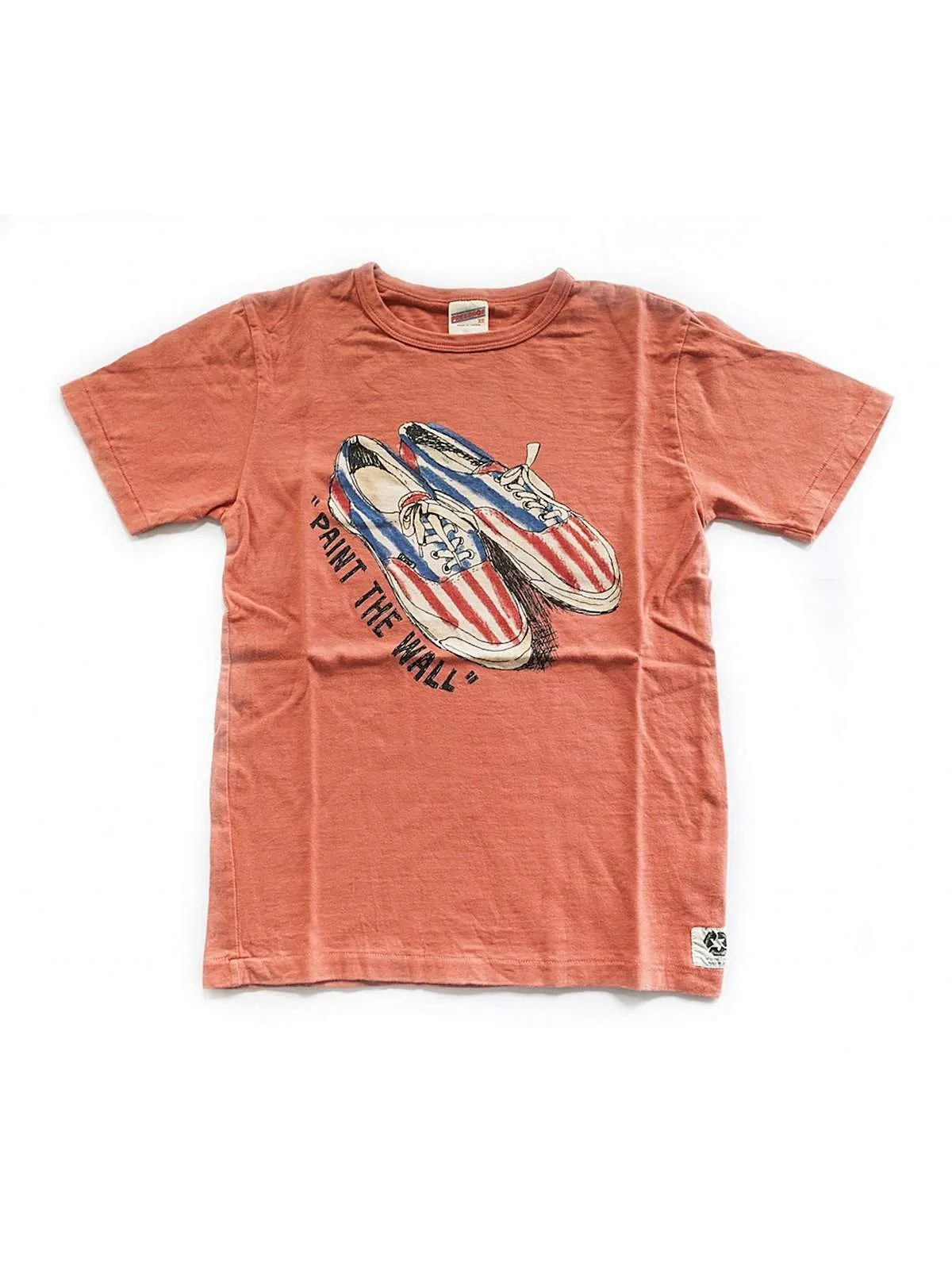Free Rage Paint The Wall Tee Coral