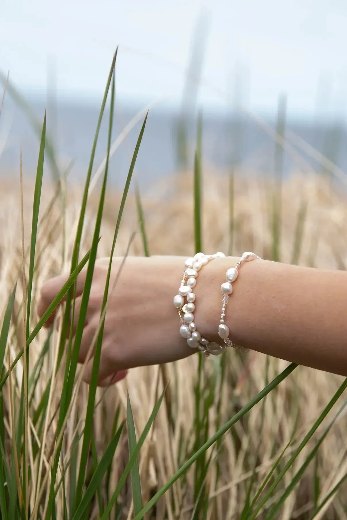 FRESHWATER KESHI PEARL BRACELET