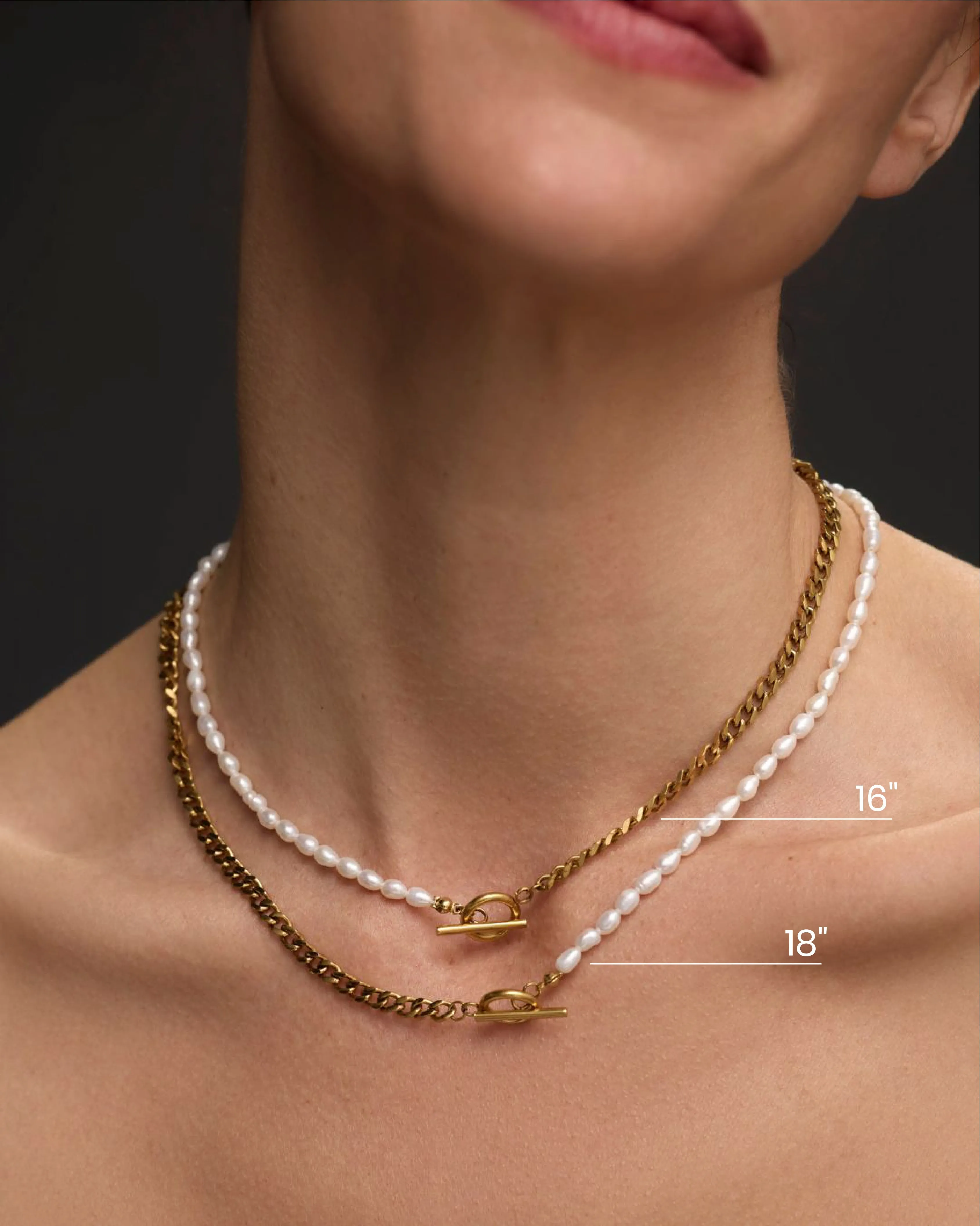 FRESHWATER PEARL ANGEL NECKLACE