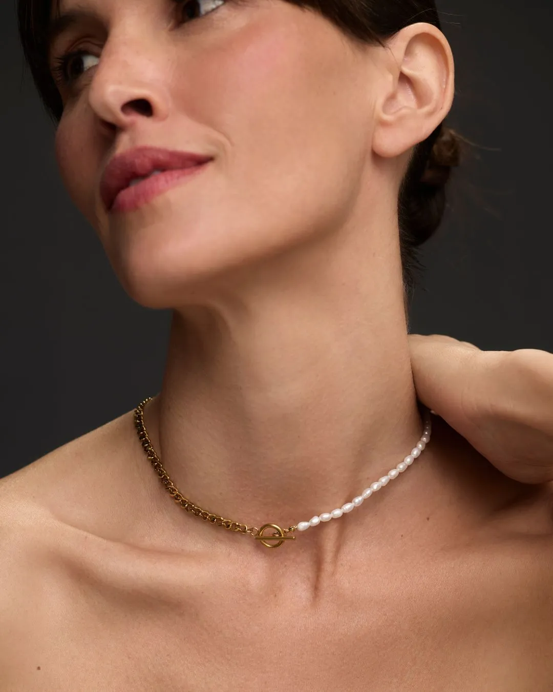 FRESHWATER PEARL ANGEL NECKLACE