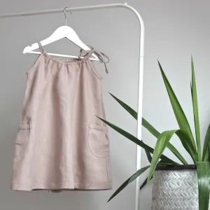 Freya Lillie Drawstring Pocket Linen Dress