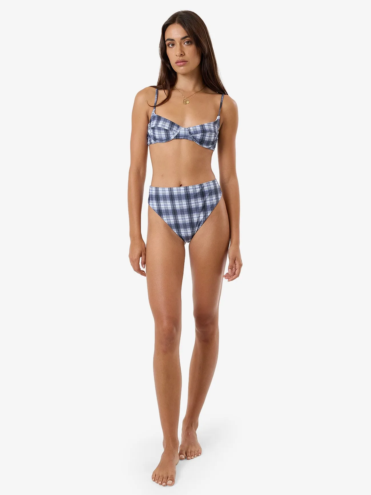 FRIENDLY SERVICE 90S HIGH CUT BIKINI BOTTOM - ICEBERG