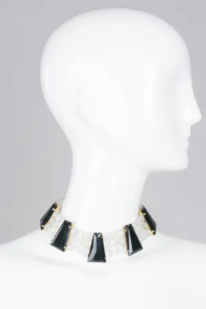Frosted Bead Choker