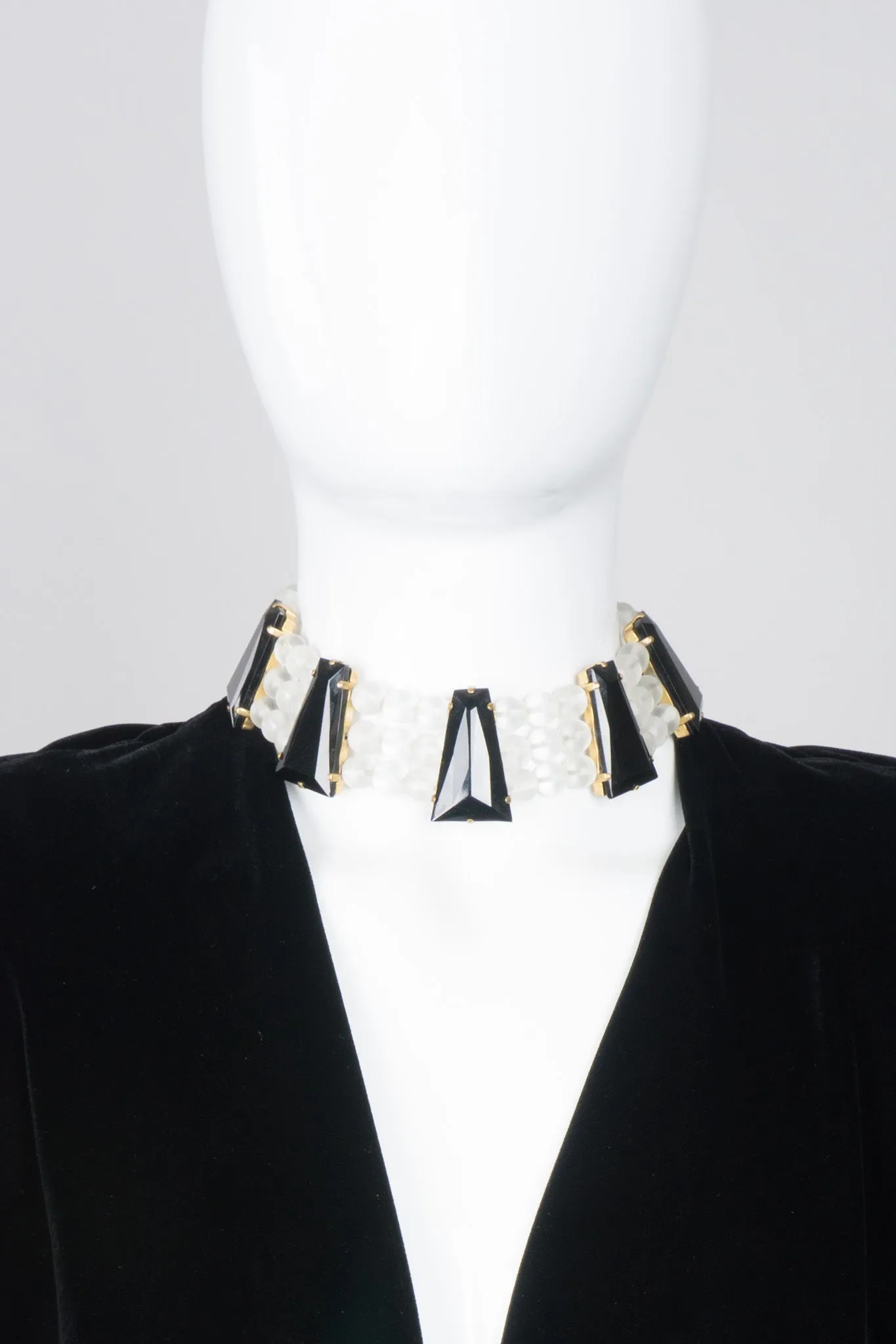 Frosted Bead Choker