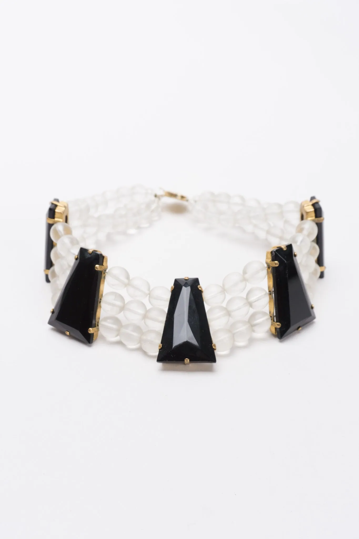 Frosted Bead Choker