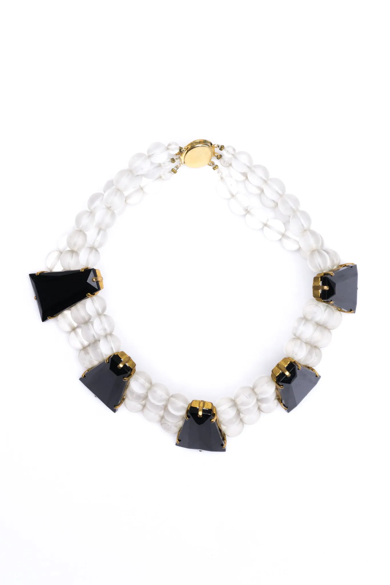 Frosted Bead Choker