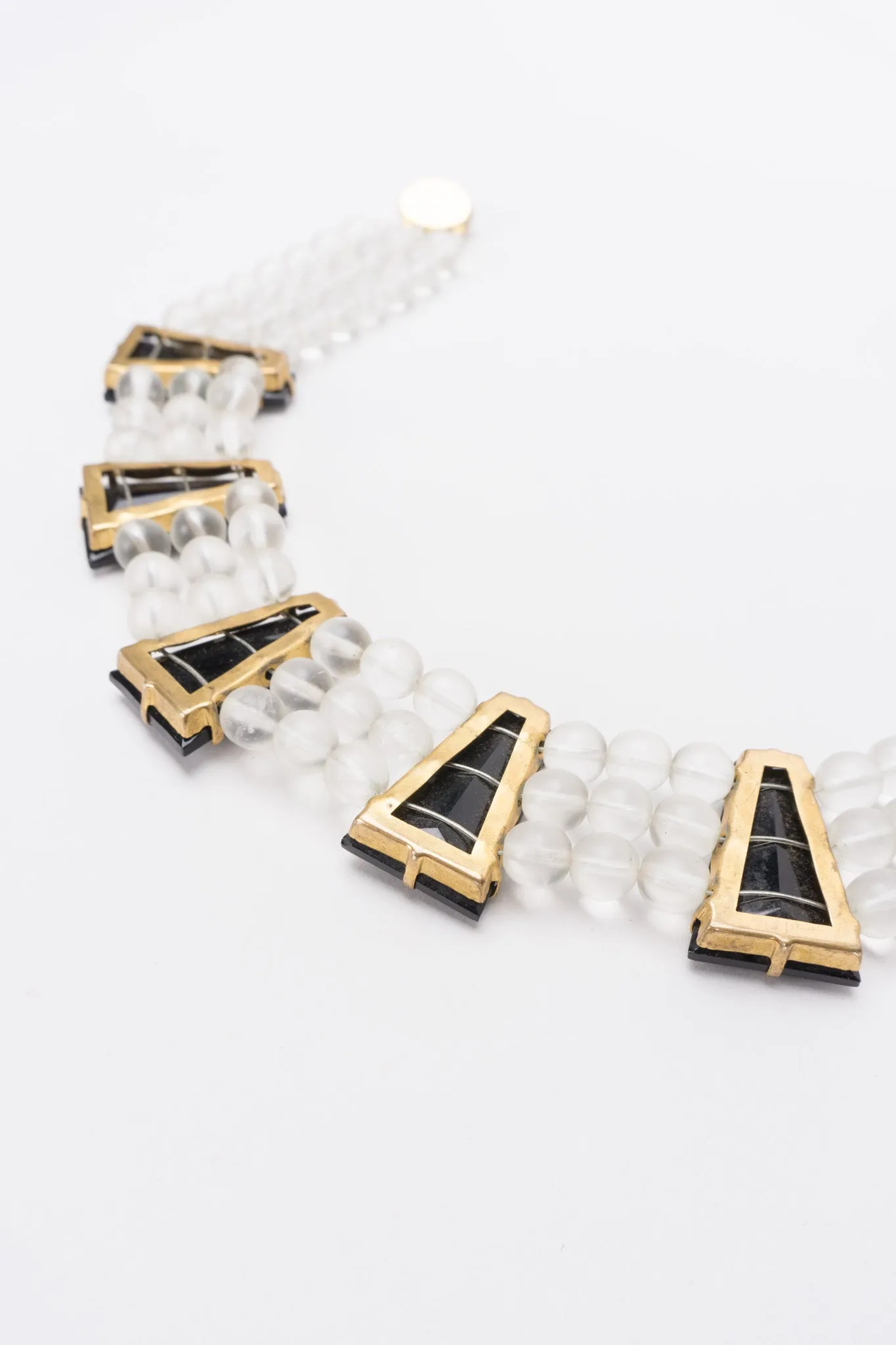 Frosted Bead Choker