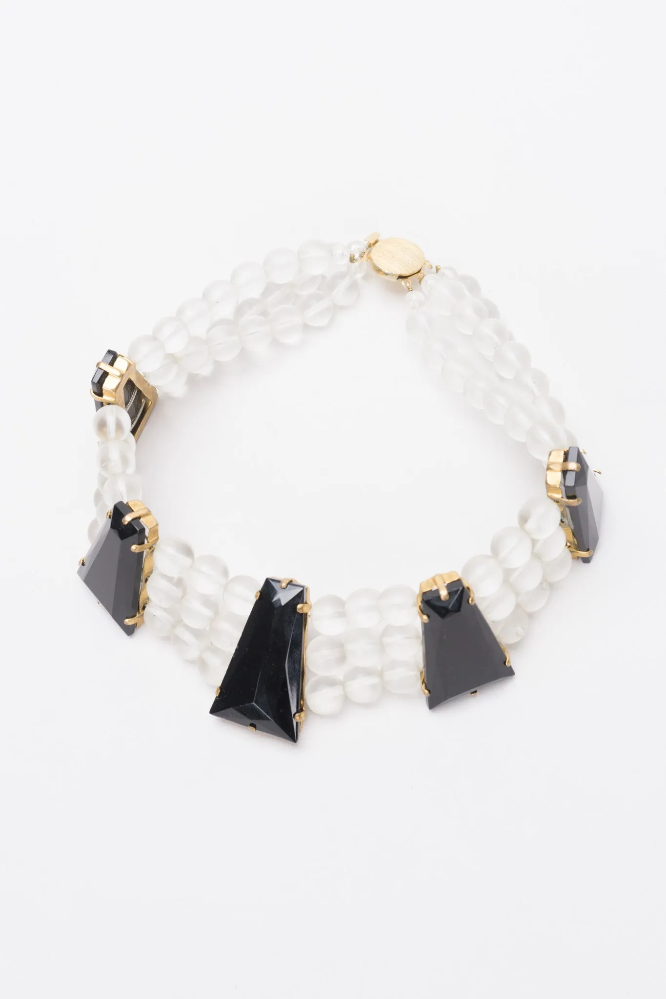 Frosted Bead Choker