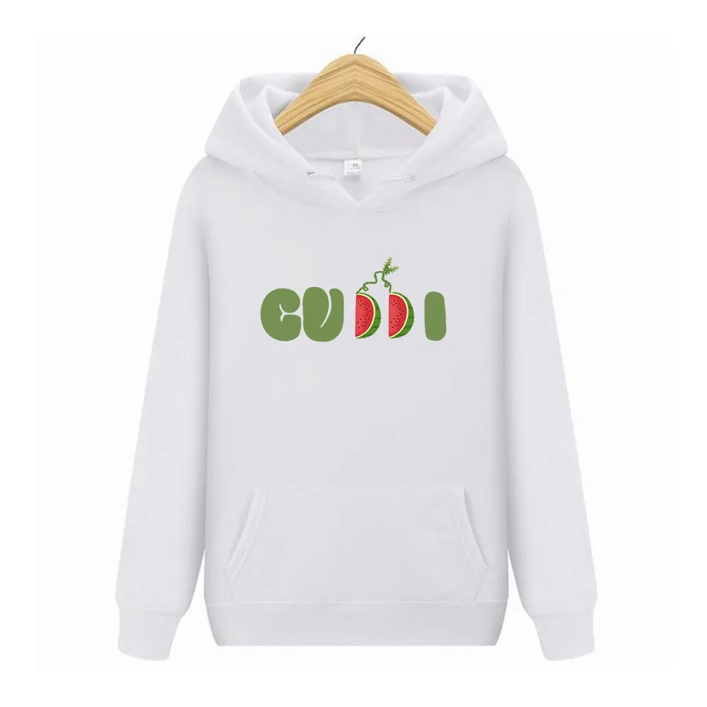 Fruit Cute Letter Print Hoodies Sweatshirt