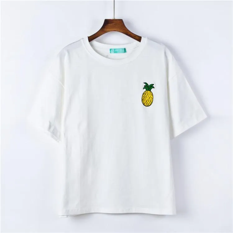 Fruit Embroidery T-Shirt