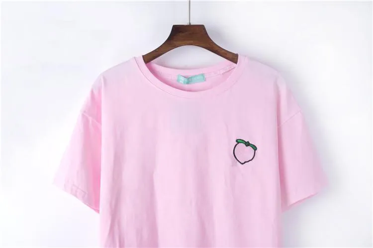 Fruit Embroidery T-Shirt