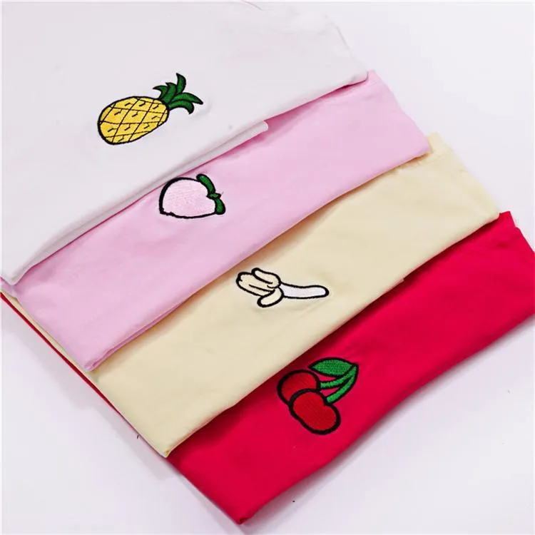 Fruit Embroidery T-Shirt