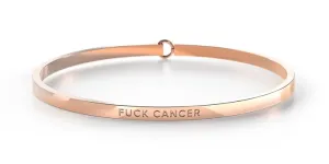 FUCK CANCER - ROSE GOLD