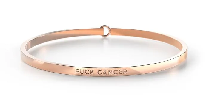 FUCK CANCER - ROSE GOLD