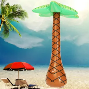 Funny Inflatable Hawaiian Tree Large Inflatable for Palm Tree Jungle Toy For Hawaiian Summer Beach Party Decoration