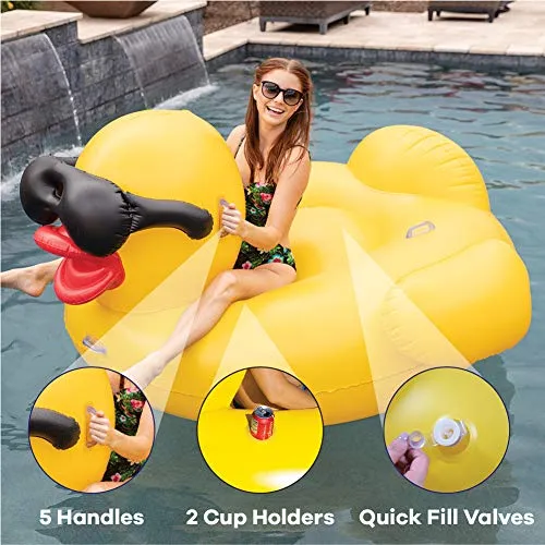 GAME 5000-BB Pool Rafts & Inflatable Ride-ons, Giant, Yellow