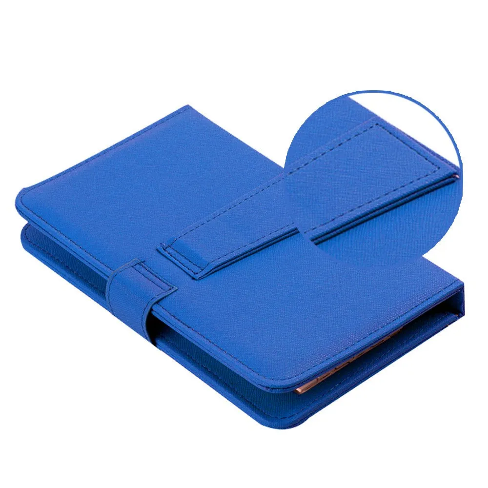 General Wired Keyboard Flip Holster Case for Andriod Mobile Phone 4.8-6.0"" red