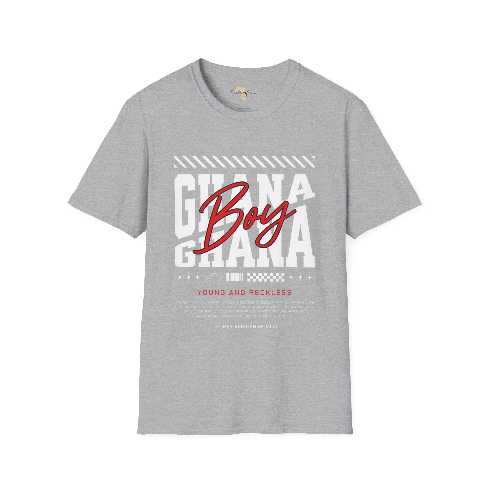 Ghana boy unisex softstyle tee
