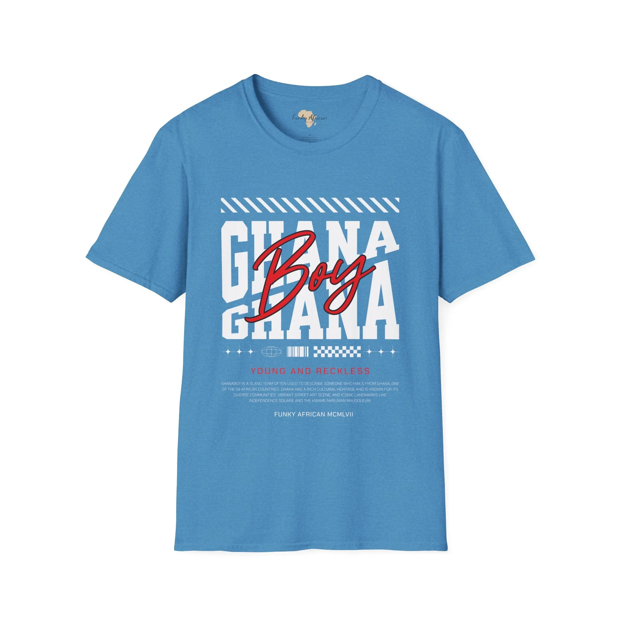 Ghana boy unisex softstyle tee