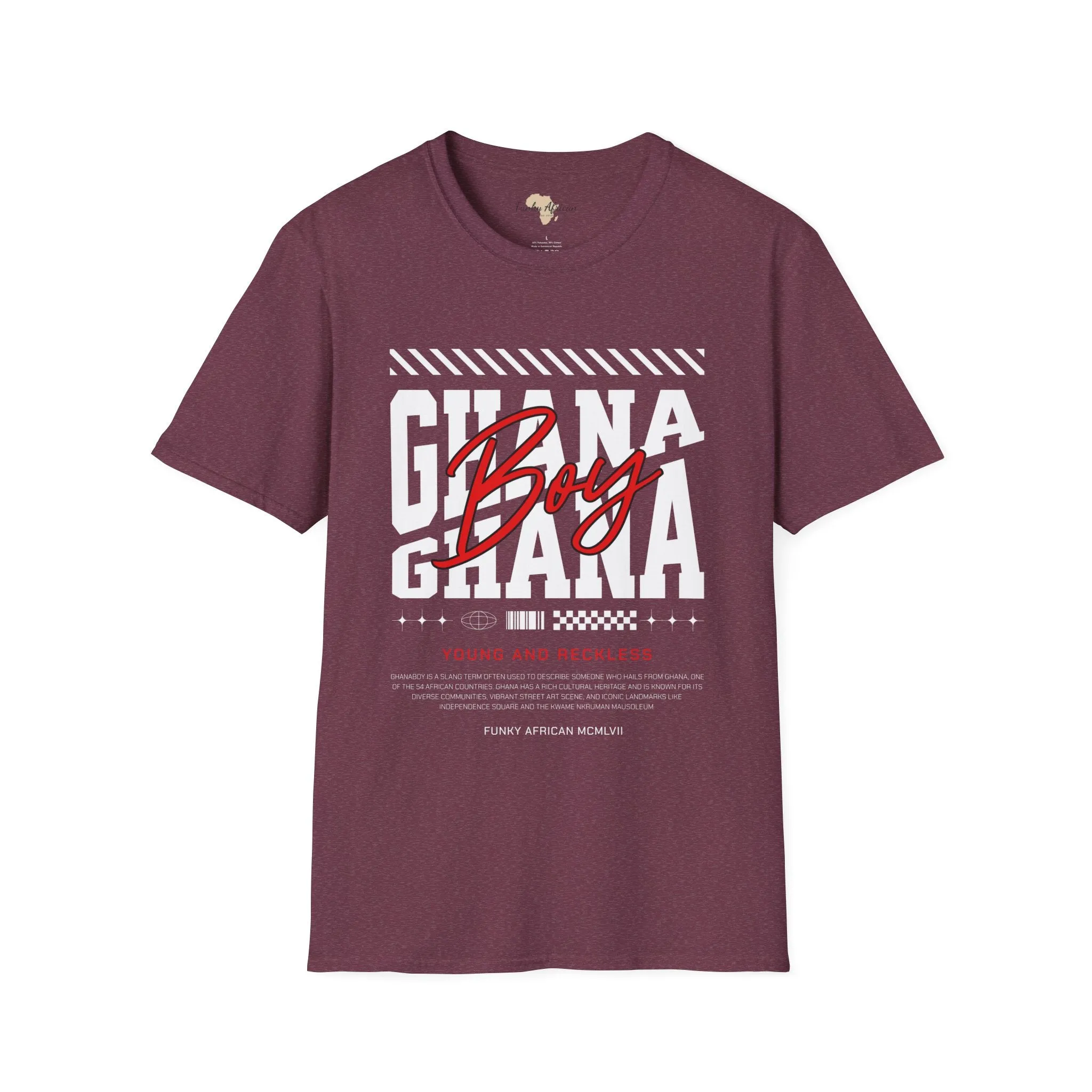 Ghana boy unisex softstyle tee