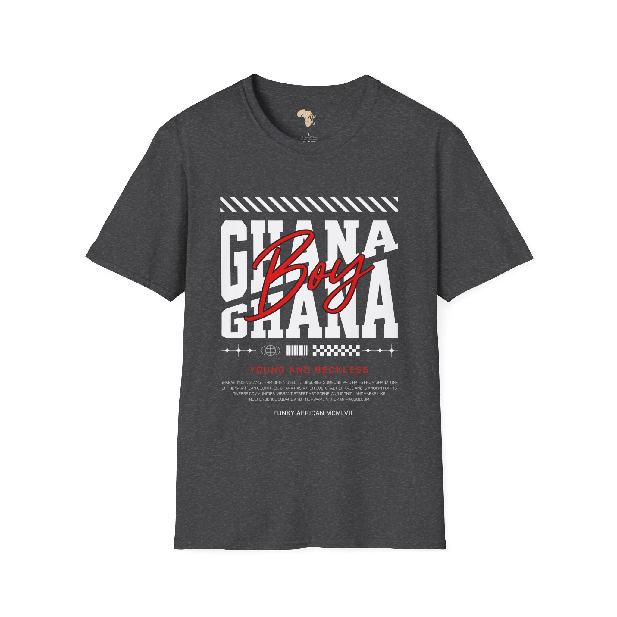 Ghana boy unisex softstyle tee