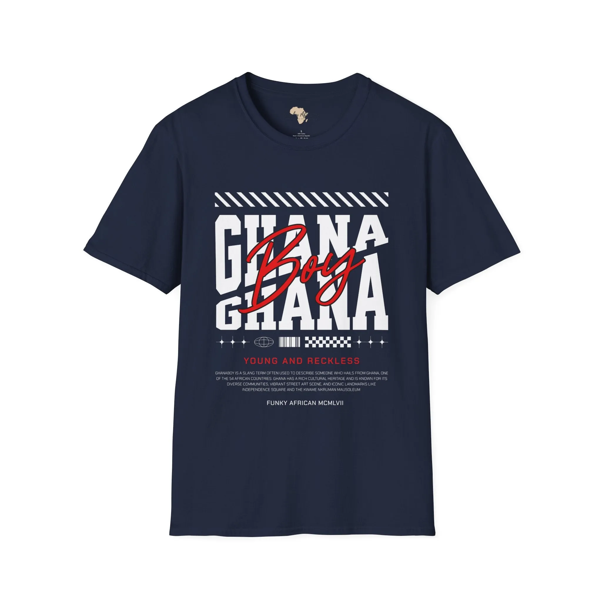 Ghana boy unisex softstyle tee